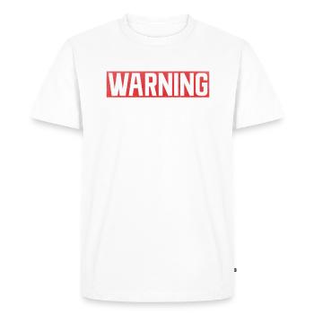 Cadeaux pour les chiens afghans - T-shirt Premium bio Homme - blanc - Devant - Nico (187cm)