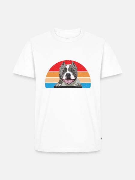 American Bully Gifts - Männer Premium Bio T-Shirt - Weiß