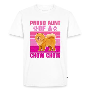 Chow Chow Gifts - Men's Premium Organic T-Shirt - white - Front - Nico (187cm)