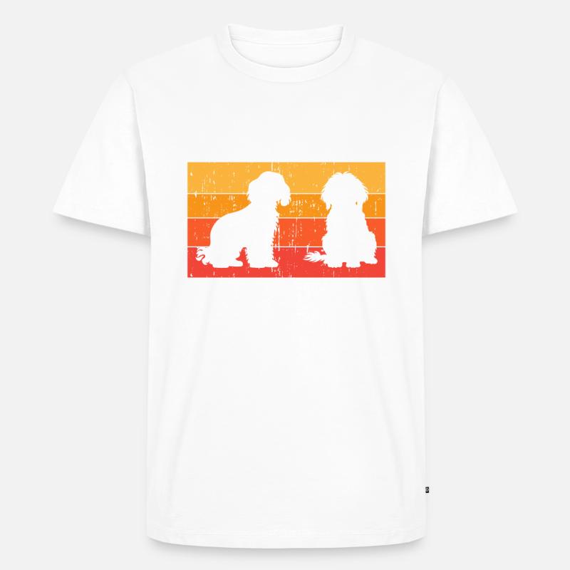 Cockapoo Gifts - Männer Premium Bio T-Shirt - Weiß