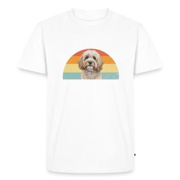 Cockapoo Gifts - Men's Premium Organic T-Shirt - white - Front - Nico (187cm)