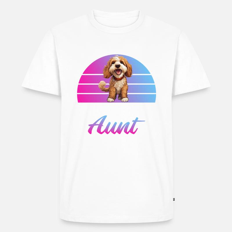 Cockapoo Gifts - Männer Premium Bio T-Shirt - Weiß