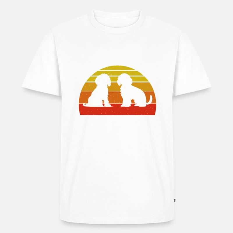 Cockapoo Gifts - Männer Premium Bio T-Shirt - Weiß
