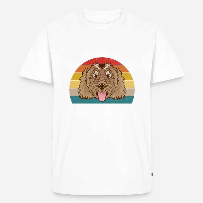 Cockapoo Gifts - Männer Premium Bio T-Shirt - Weiß