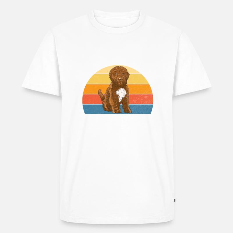 Cockapoo Gifts - Männer Premium Bio T-Shirt - Weiß