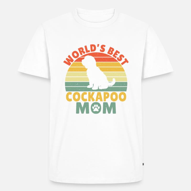 Cockapoo Gifts - Männer Premium Bio T-Shirt - Weiß