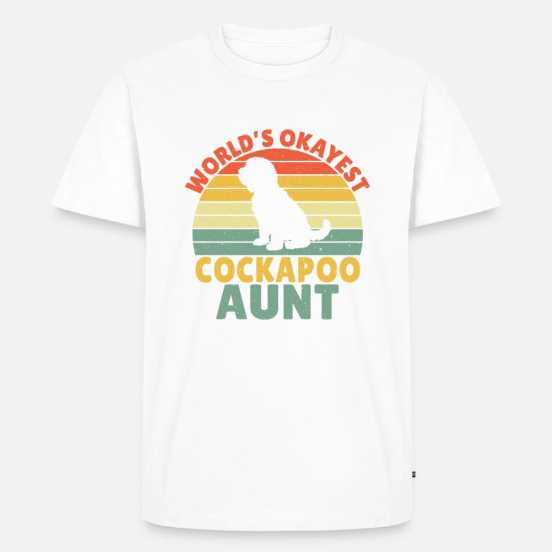 Cockapoo Gifts - Männer Premium Bio T-Shirt - Weiß