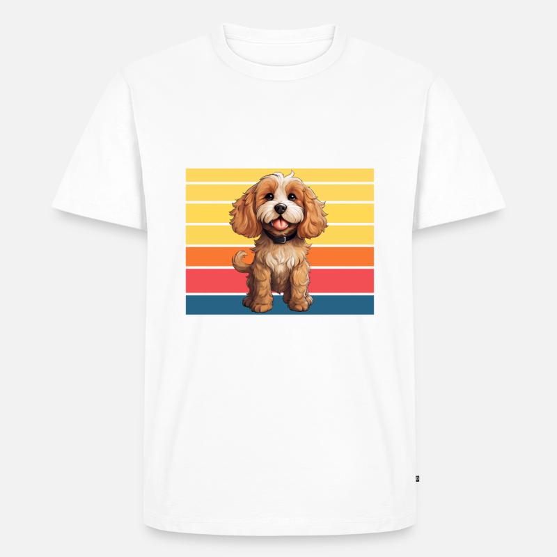 Cockapoo Gifts - Men's Premium Organic T-Shirt - white