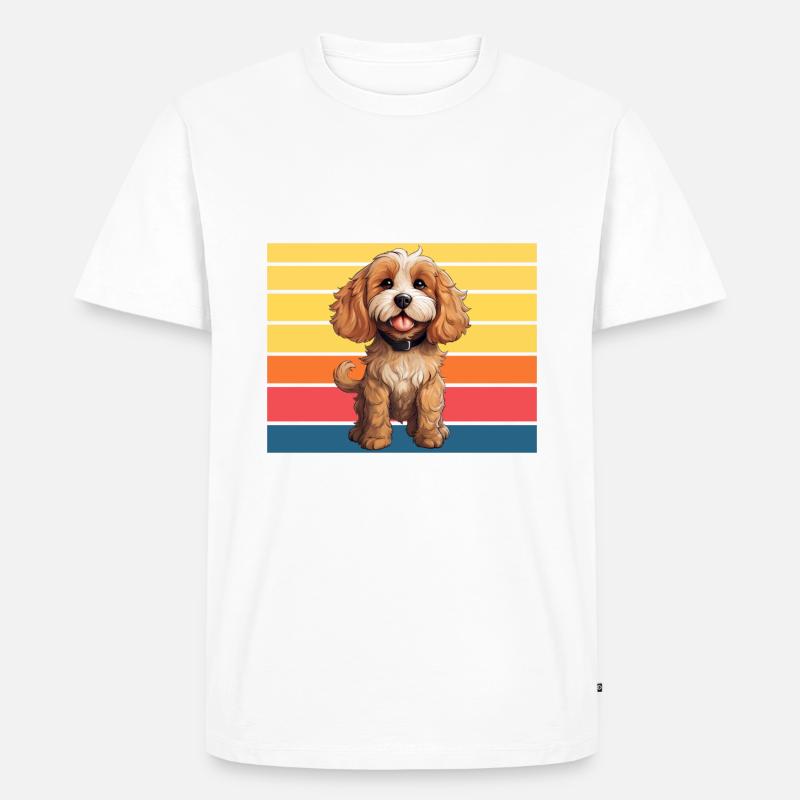 Cadeaux Cockapoo - T-shirt Premium bio Homme - blanc