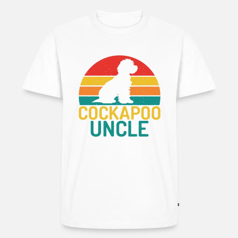 Cockapoo Gifts - Männer Premium Bio T-Shirt - Weiß