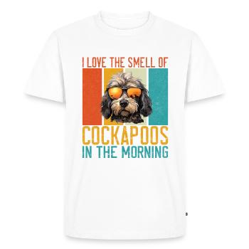Cockapoo Gifts - Men's Premium Organic T-Shirt - white - Front - Nico (187cm)