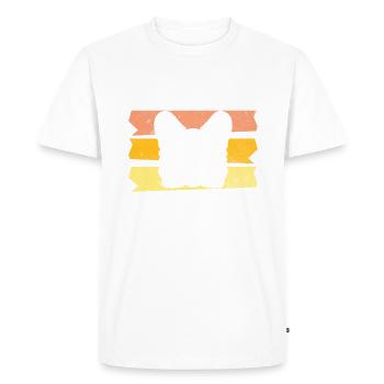 Cadeaux de corgi pour les amateurs de corgi - T-shirt Premium bio Homme - blanc - Devant - Nico (187cm)