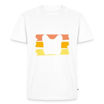 Cadeaux de corgi pour les amateurs de corgi - T-shirt Premium bio Homme - blanc - Devant - Nico (187cm)