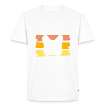 Cadeaux de corgi pour les amateurs de corgi - T-shirt Premium bio Homme - blanc - Devant - Nico (187cm)