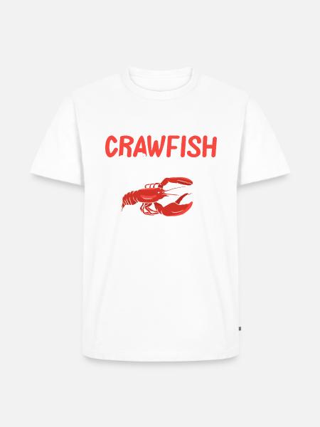 Crawfish Gifts - Männer Premium Bio T-Shirt - Weiß