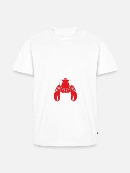 Crawfish Gifts - Männer Premium Bio T-Shirt - Weiß