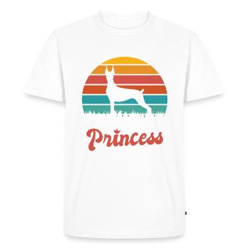 Doberman Gifts - Men's Premium Organic T-Shirt - white - Front - Nico (187cm)