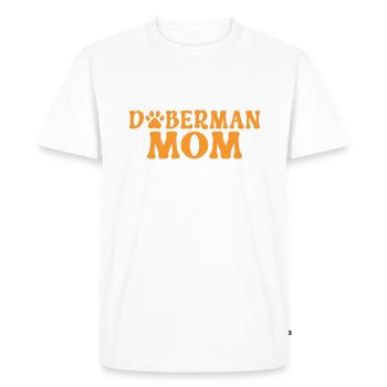Cadeaux Doberman - T-shirt Premium bio Homme - blanc - Devant - Nico (187cm)
