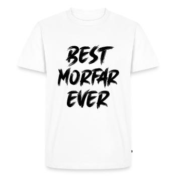 Meilleur cadeau de grand-père pour grand-père - T-shirt Premium bio Homme - blanc - Devant - Nico (187cm)