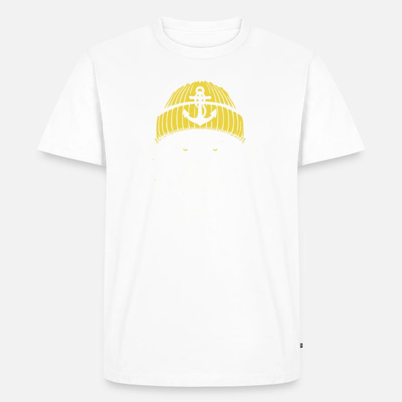 Seemännischer Affe - Männer Premium Bio T-Shirt - undefined