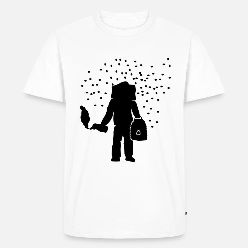 imker - Männer Premium Bio T-Shirt - Weiß