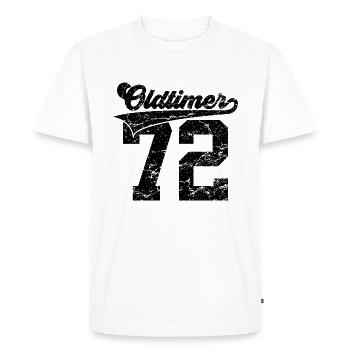54TH BIRTHDAY 1972 VINTAGE 72 - Men's Premium Organic T-Shirt - white - Front - Nico (187cm)