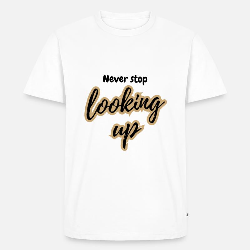 POSITIVE EINSTELLUNG MINDSET Motivation - Männer Premium Bio T-Shirt - undefined