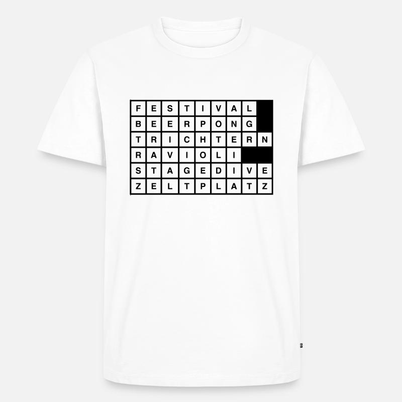 festivals2017 - Männer Premium Bio T-Shirt - Weiß