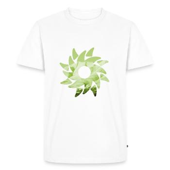 Berg - T-shirt Premium bio Homme - blanc - Devant - Nico (187cm)