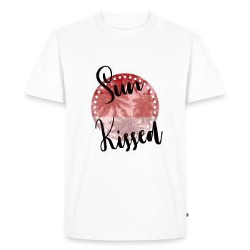 summer - Men's Premium Organic T-Shirt - white - Front - Nico (187cm)