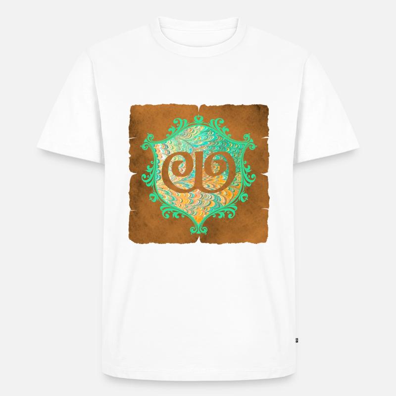 e 36 w - Männer Premium Bio T-Shirt - Weiß