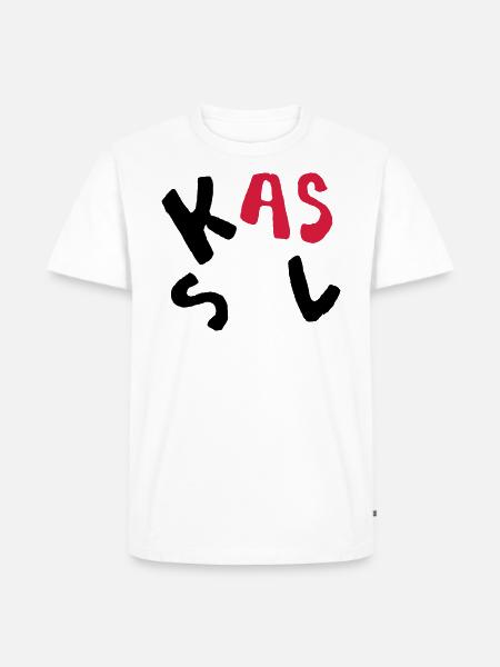 Kassel - Männer Premium Bio T-Shirt - Weiß