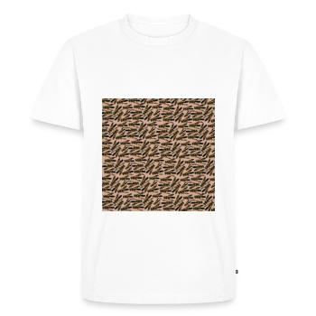 Beaucoup de guêpes - T-shirt Premium bio Homme - blanc - Devant - Nico (187cm)