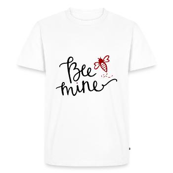 Les designs romantiques de la Saint-Valentin donnent de l’amour - T-shirt Premium bio Homme - blanc - Devant - Nico (187cm)