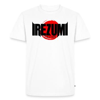 Irezumi Tattoo Encré Japon Encré Traditionnel - T-shirt Premium bio Homme - blanc - Devant - Nico (187cm)
