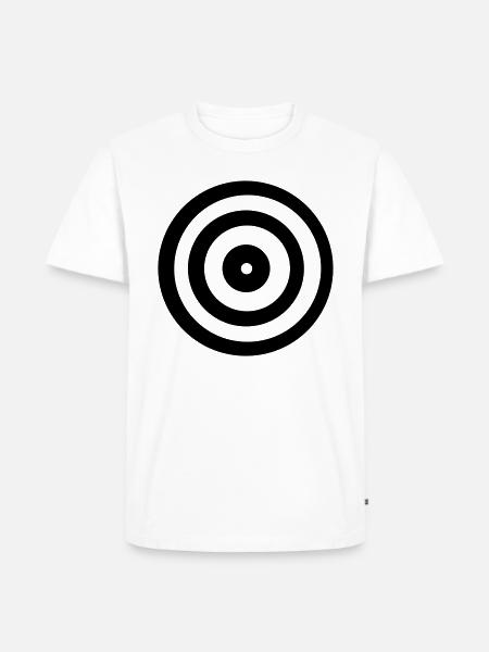 target - Men's Premium Organic T-Shirt - white
