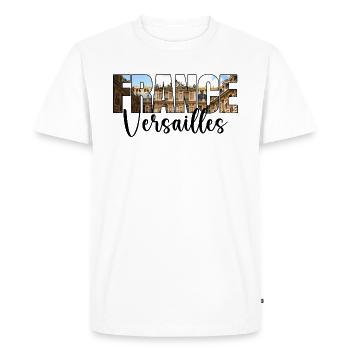 Souvenir Voyage Versailles France - Men's Premium Organic T-Shirt - white - Front - Nico (187cm)