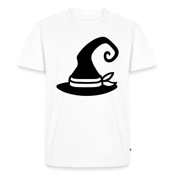 Magic Hat - Men's Premium Organic T-Shirt - white - Front - Nico (187cm)