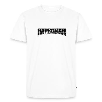Russian Narkoman Gopnik Drugs Slav Moscow Vodka - Men's Premium Organic T-Shirt - white - Front - Nico (187cm)