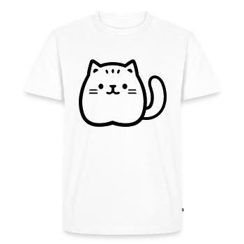 Groupe 36 - T-shirt Premium bio Homme - blanc - Devant - Nico (187cm)