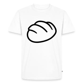 wand - Men's Premium Organic T-Shirt - white - Front - Nico (187cm)