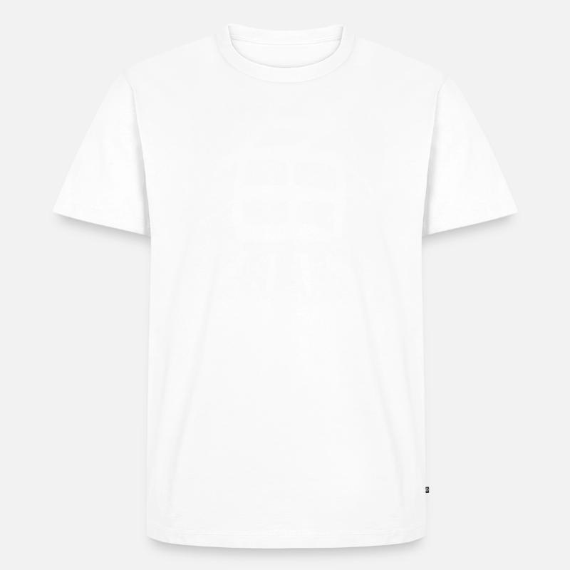 Fisch (Japanisch) - Männer Premium Bio T-Shirt - Weiß