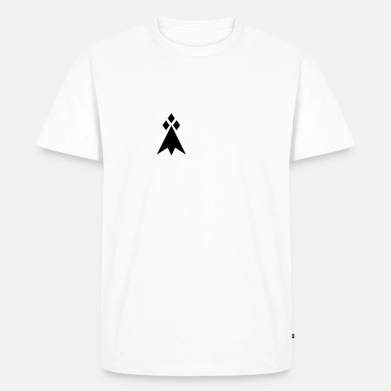 GAST! - Männer Premium Bio T-Shirt - Weiß