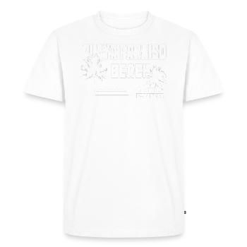 Cuba - T-shirt Premium bio Homme - blanc - Devant - Nico (187cm)