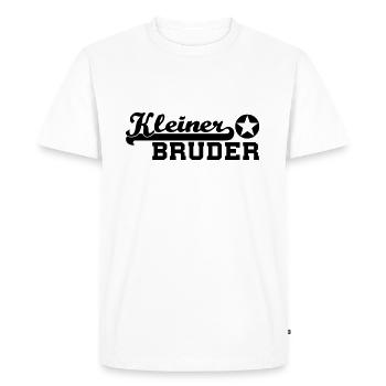 petite étoile frère - T-shirt Premium bio Homme - blanc - Devant - Nico (187cm)
