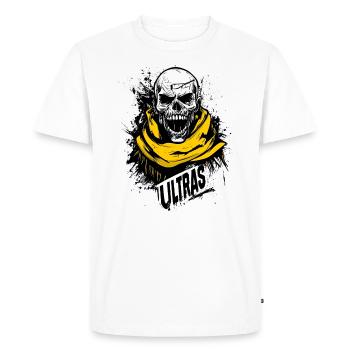Dortmund Football Football Ultras Fan - Men's Premium Organic T-Shirt - white - Front - Nico (187cm)