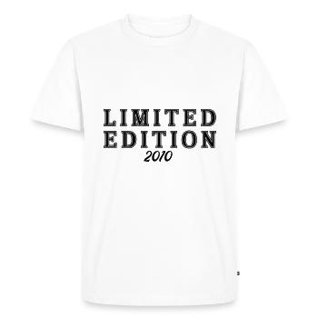 édition limitée 2010 - T-shirt Premium bio Homme - blanc - Devant - Nico (187cm)