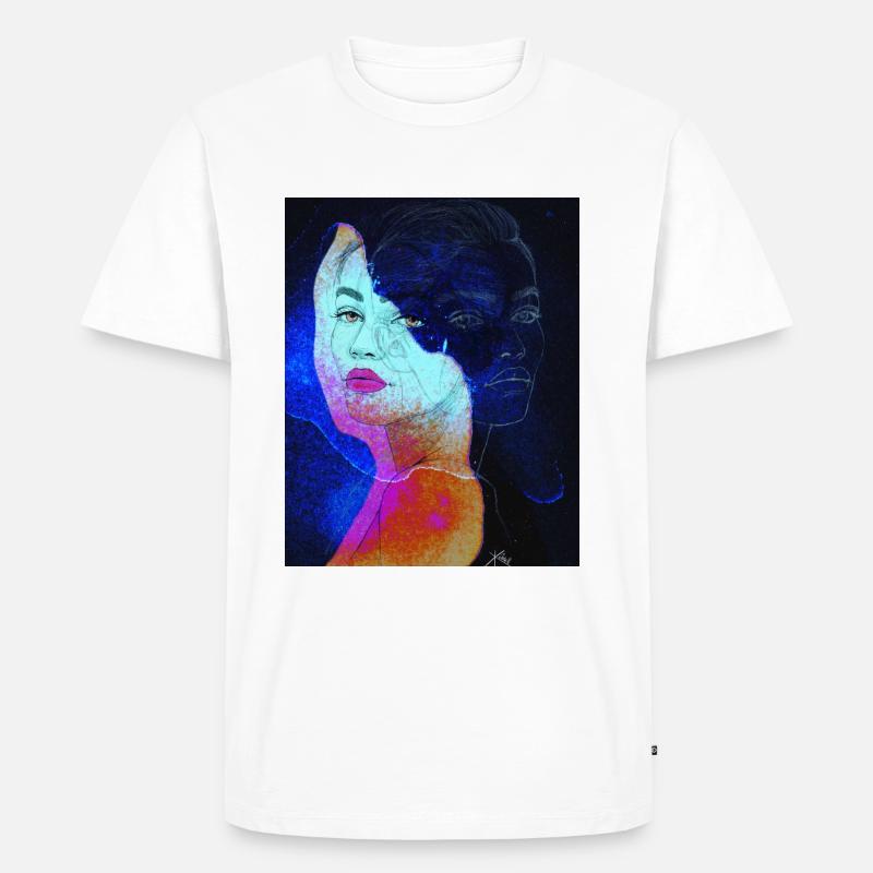 zwei Seiten - Männer Premium Bio T-Shirt - undefined