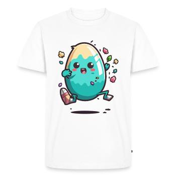 Easter Adventure - Men's Premium Organic T-Shirt - white - Front - Nico (187cm)