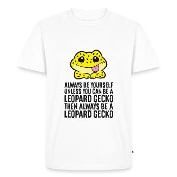 Soyez toujours vous-même, sauf si vous le pouvez - T-shirt Premium bio Homme - blanc - Devant - Nico (187cm)